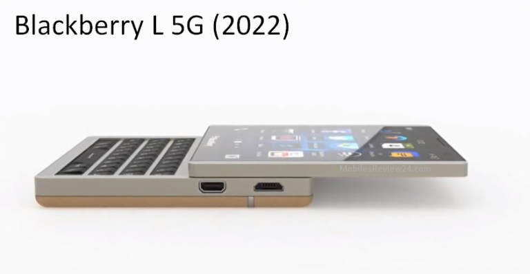 Blackberry L 5G Concept Phone 2022