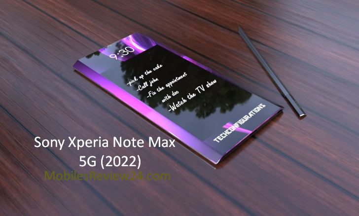 Sony Xperia Note Max 5G 2022