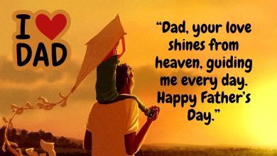 Happy Fathers Day in Heaven