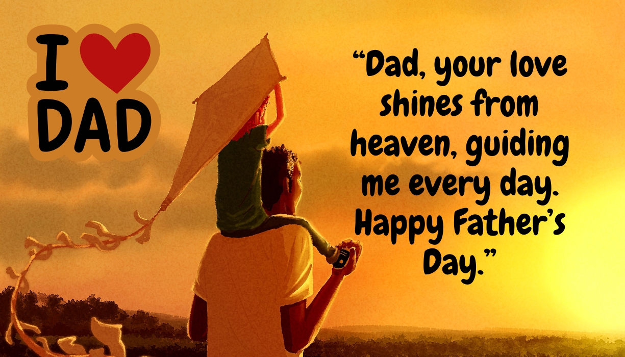 Happy Fathers Day in Heaven